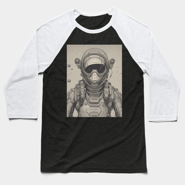 Martian Baseball T-Shirt by Karma